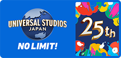 UNIVERSAL STUDIOS JAPAN 25th